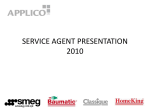 service agent training 2010 presented by richard saberon