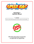 Speed Bag Manual