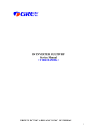 DC INVERTER MULTI VRF Service Manual （T1/R410A/50Hz）