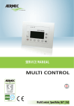 MULTICONTROL after sales service manual