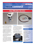 Fuel Module Service - ACDelco TechConnect