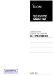 Icom PCR-100 service manual
