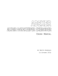 Adexer Manual 202KB Jun 13 2015
