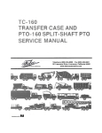 Fabco PTO-160 Service Manual - Fabco Automotive Corporation