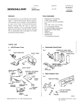 Clarion Type II Radio Installation Manual
