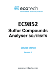 EC9852 Service Manual