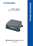 FA50 Operator`s Manual F2 for version 1.06 sw