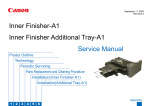 Inner Finisher-A1 Inner Finisher Additional Tray