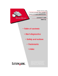 Lexmark T430 Printer Service Manual