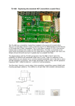 Replacing the standard MCF (monolithic crystal filter)