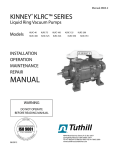 KLRC Manual - Tuthill Vacuum & Blower