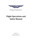 Whangarei Flying Club Inc ops and safety manual V2.2 May 2015