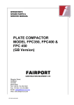 FPC400 - Fairport Construction Equipment Ltd