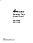 Microwave Oven Service Manual