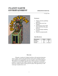 DinoSpin Service Manual