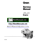 Onan JB-JC Service Manual 967-500