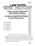 LM56 Softener Manual (Revised 0313).pub