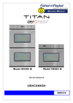 599337A USA Titan Aerotech Oven Service Manual