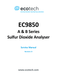 EC9850 Service Manual