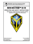 Mini-Ductor&reg; Instruction Manual