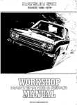 Service Manual Datsun 510 1969-1973