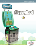 Flappy Bird Arcade Service Manual