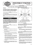 INSTRUCTIONS - Harley