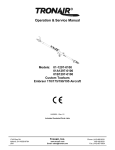 Operation & Service Manual Models: 01-1297-0100