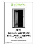 Installation Manual - Advanced Lift Solutions