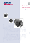 LPV Closed Circuit Axial Piston Pumps Service Manual