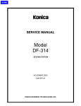 DF-314 Parts and Service Manual