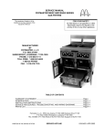 service manual frymaster mh52 and bih52 series gas fryers