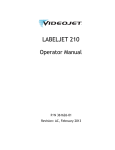 Labeljet 210 Operator Manual.book