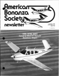 November 1984 - American Bonanza Society