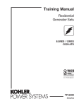 Training Manual - CV. KOHLERINDO PRIMA