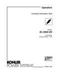 20-2000kW Decision Maker 340 Operation Manual
