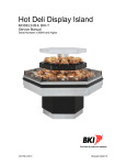 Hot Deli Display Island