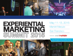 May 11-13, 2015 - Event Marketing Summit