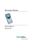 Micropaq Service Manual Model 402 and 404 software