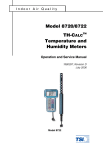 Model 8720/8722 TH-Calc Manual