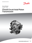 LDU20 Closed Circuit Axial Piston Transmission Service Manual