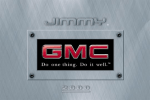 2000 GMC Jimmy Owners Manual