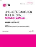 30” ELECTRIC CONVECTION BUILT