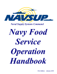 Food Service Operation Handbook