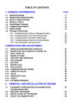 2. inspection and adjustment