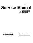 JS-170FR-xx Service Manual