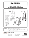 PUMP STATION START-UP and