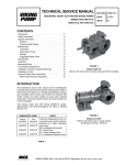 Viking Pump Technical Service Manual 710.1 for Industrial