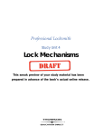 Lock Mechanisms - Rage University