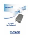 SD-170EX Series Service Manual